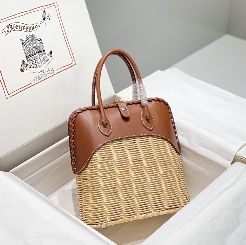 H**mes top handle bags